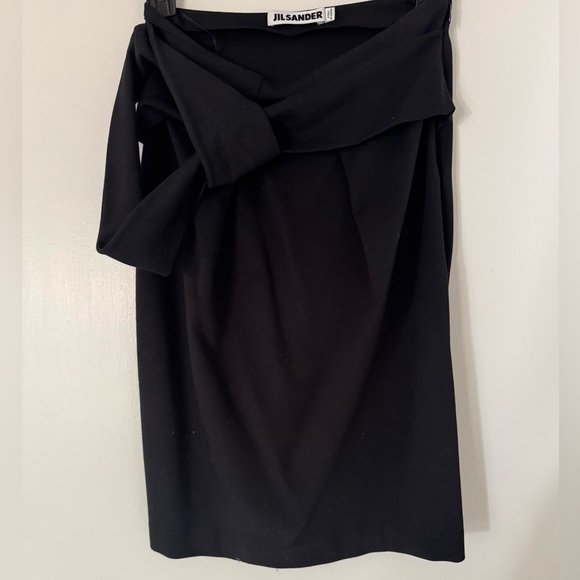 Jil Sander Black Pencil Skirt - Picture 2 of 10